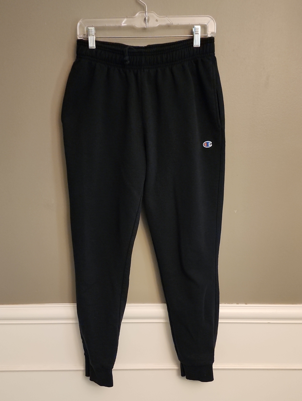 Champion Classic Black Jogger Sweatpants